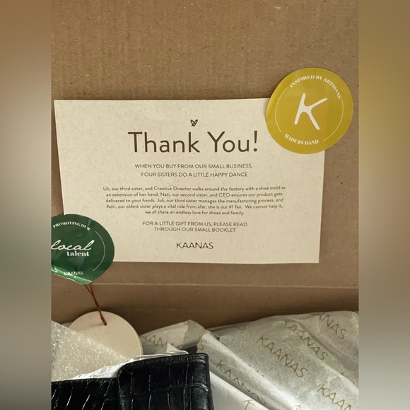 Kaanas Black Chicago Croc-Embossed Bootie New In Box - Picture 8 of 11